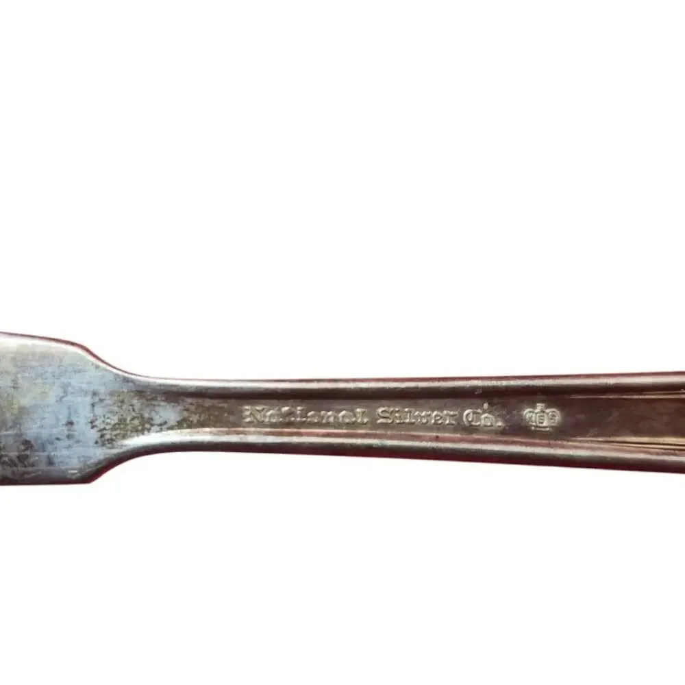 National Silver Co Calvalcade Butter Spreaders Set of 3 Silverplate 5.75